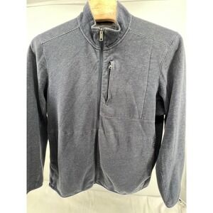 Duluth Trading Men's Full Zip Jacket Size 2XL Heathered Blue Casual